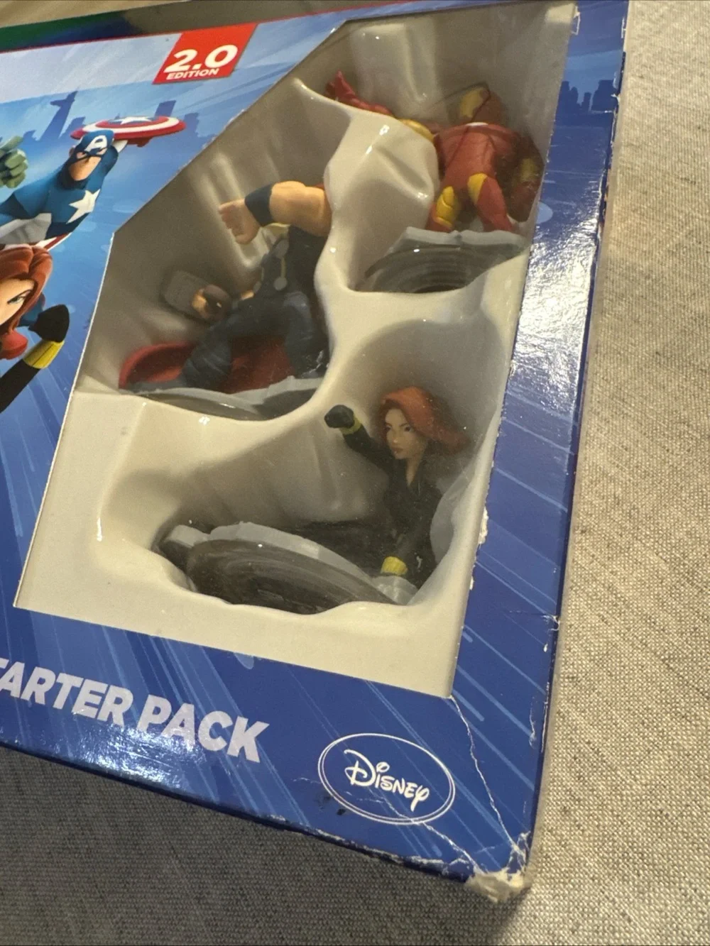 Sealed Disney Infinity PS3 Marvel Super Heroes Starter Pack 2.0 Edition New asis